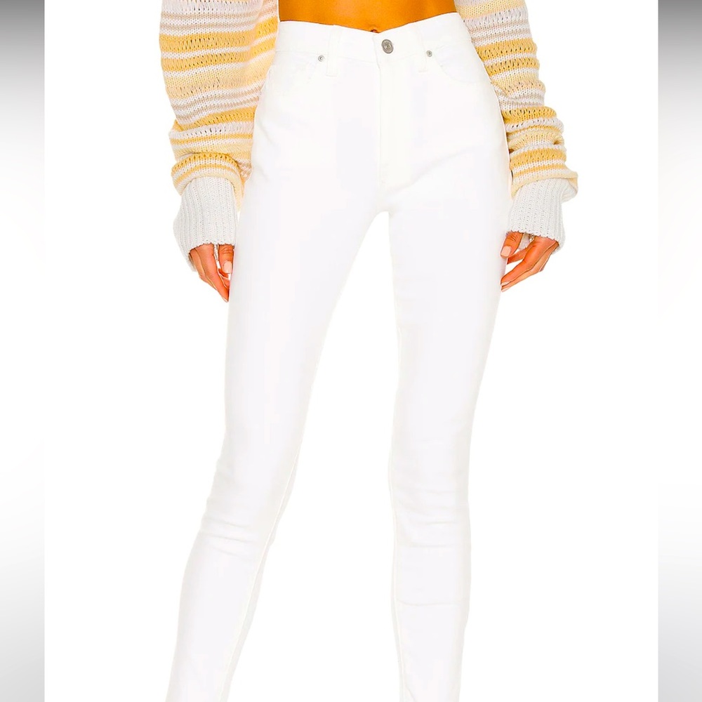 Barbara High Waist Super Skinny Ankle in Aurora, Size 28